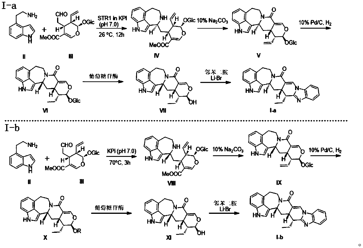 Azepineindole alkaloid and preparation and anti-malarial application thereof