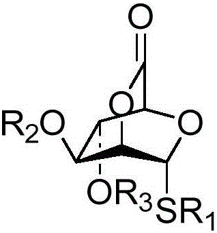 Bridged ring lactone compounds, a preparing method thereof and applications of the compounds in construction of beta-mannoside bonds