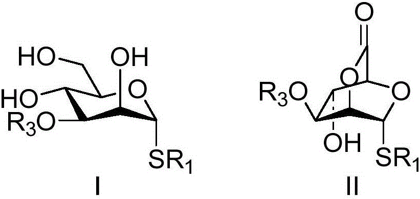 Bridged ring lactone compounds, a preparing method thereof and applications of the compounds in construction of beta-mannoside bonds