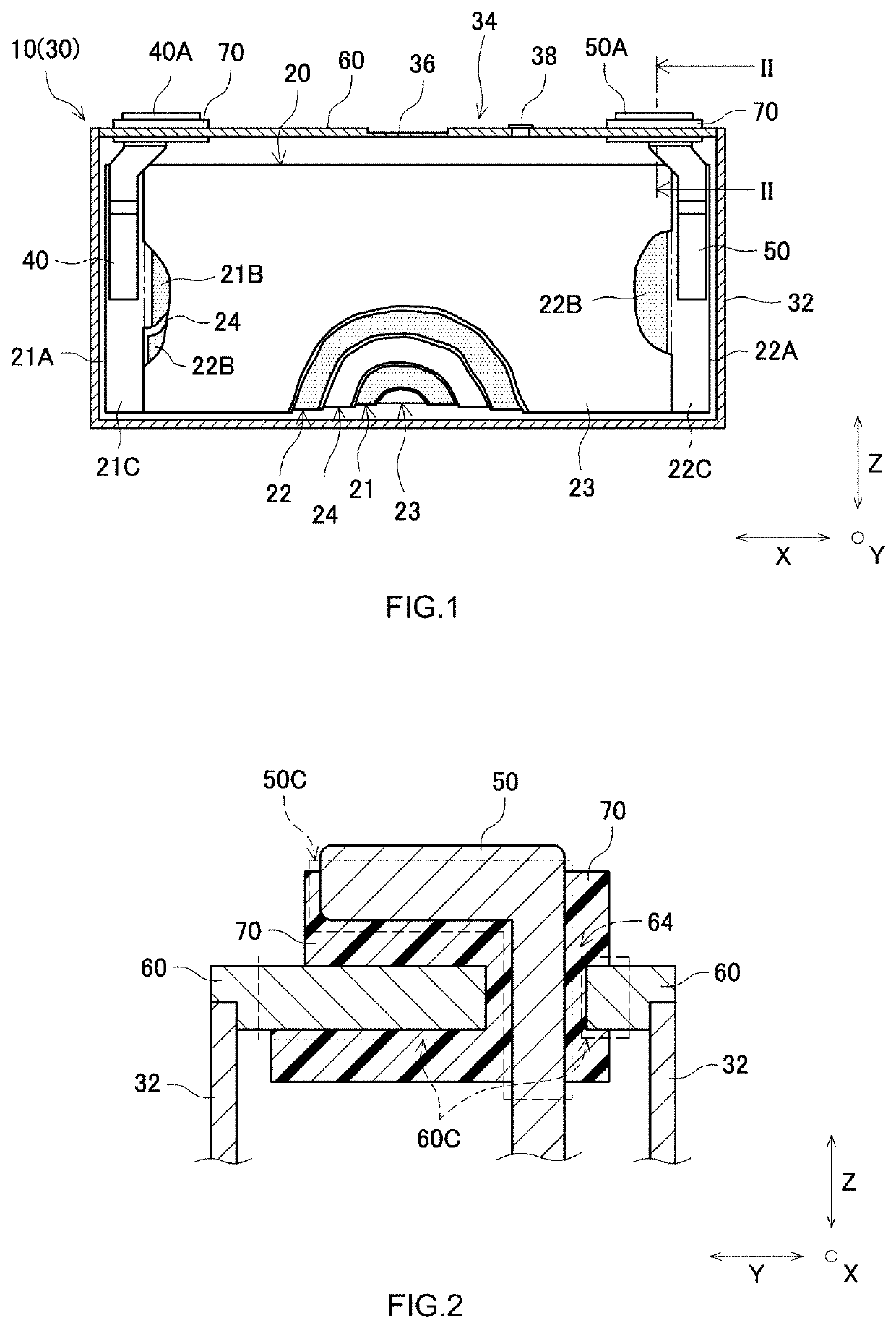 Lid body and sealed battery