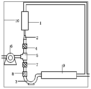 Fair current and countercurrent double-current calcium carbonate filter