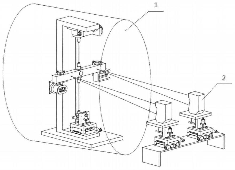 A micro thrust measurement device based on magnetic levitation