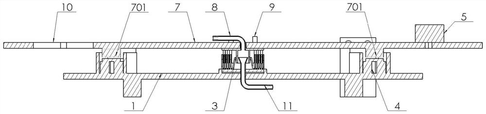 A micro thrust measurement device based on magnetic levitation