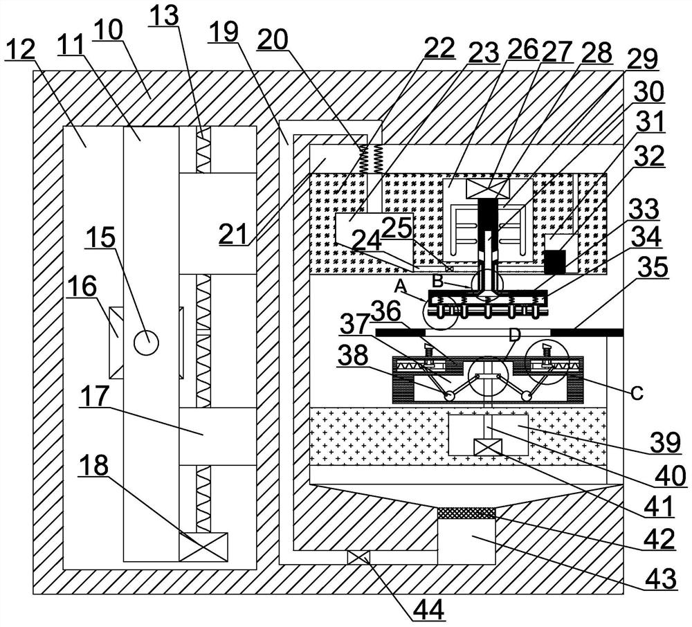 Pretreatment device for cowhide tanning system