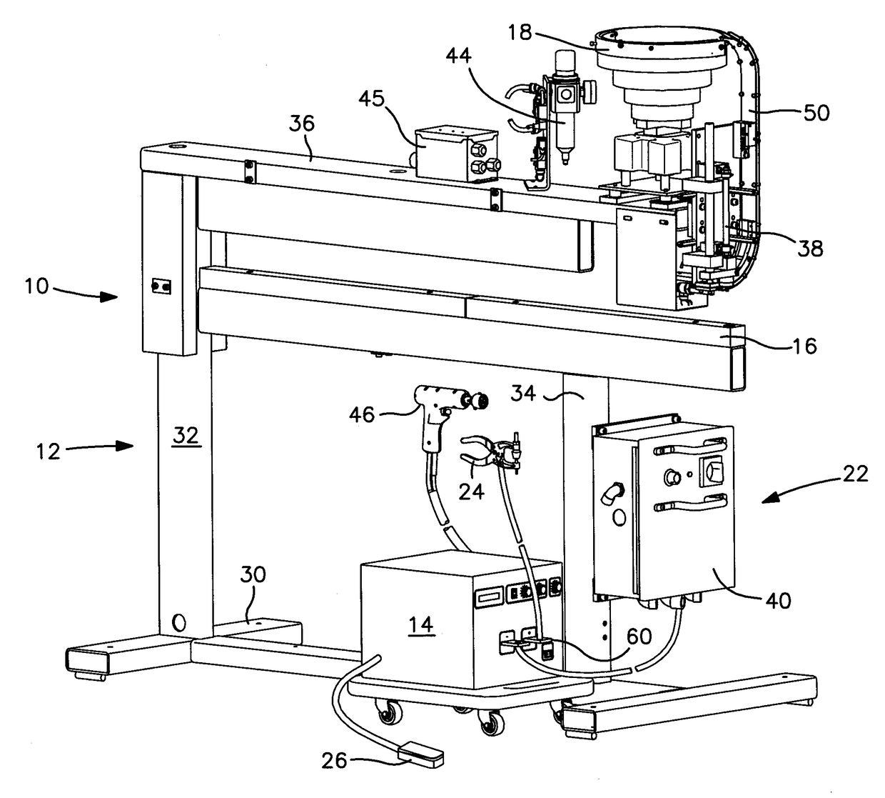 Apparatus and method for fastening insulation