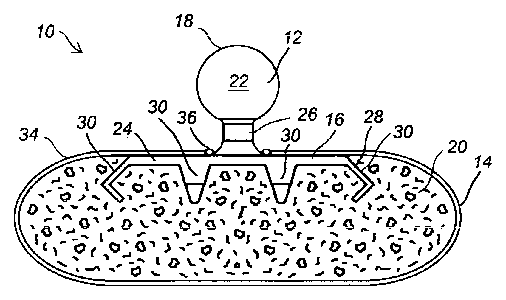 Adaptive mounting structure
