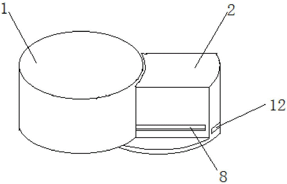 Oil-stain-resistant rotary knob