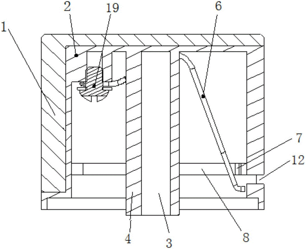 Oil-stain-resistant rotary knob