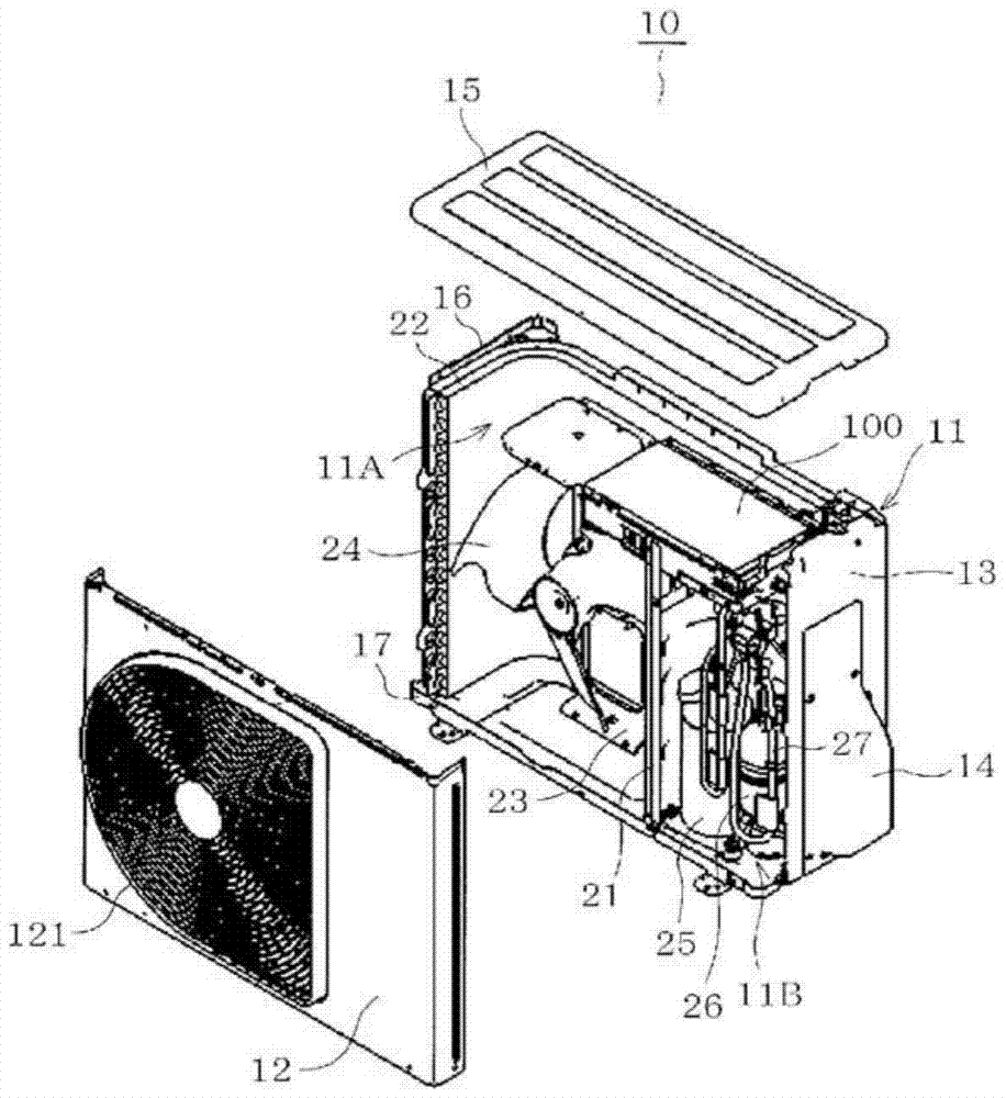 Inverter unit for air conditioner