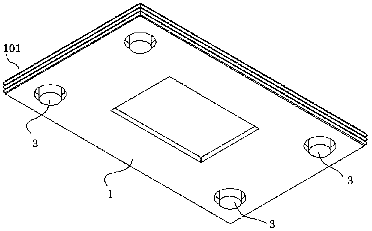 Interactive smart floor tile based on terminal smart mirror