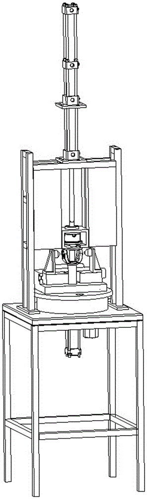 Automatic sliding yoke and spline spindle press-fit device