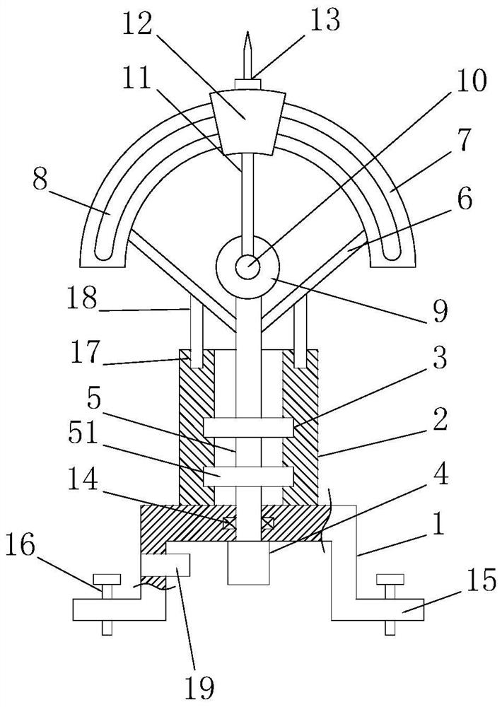 Satellite communication antenna device capable of adjusting azimuth angle and adjusting method thereof