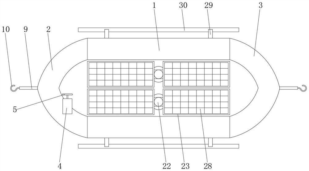 Hybrid energy type power generation ship