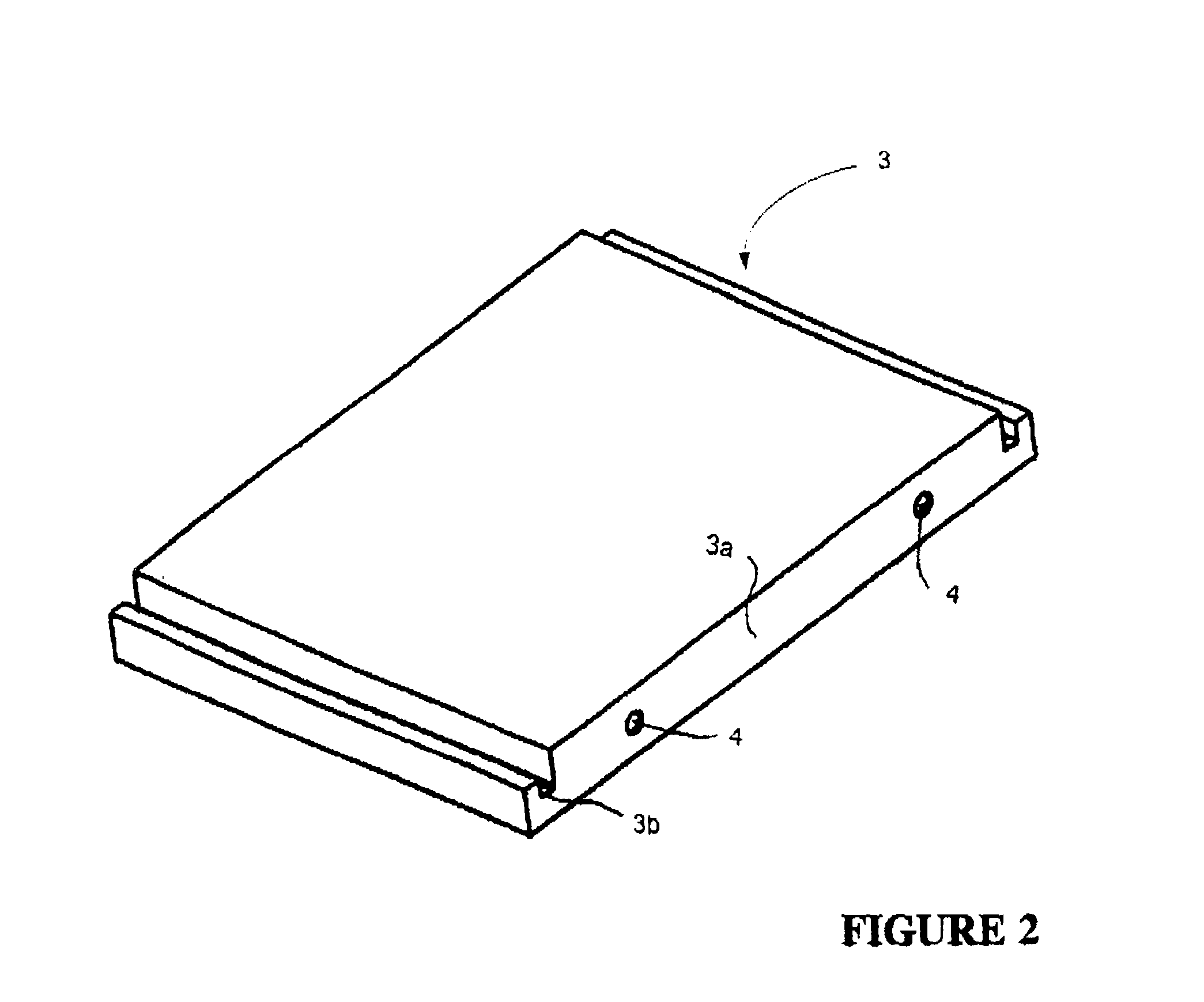 Folded-fin heat sink assembly and method of manufacturing same