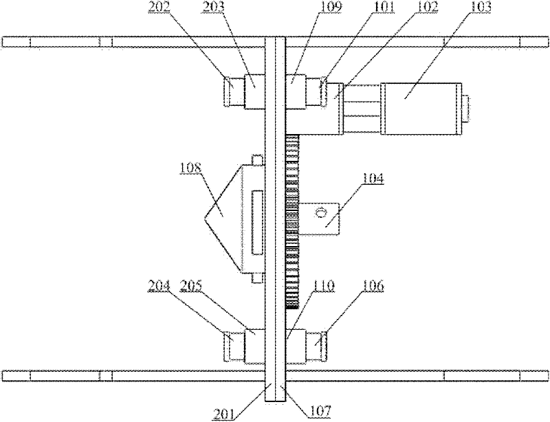 Butting mechanism between every two unit modules of modular self-reconfigurable robot and butting method