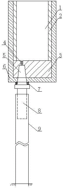 Special-shaped crucible for steel-making bottom blowing and preparation method thereof