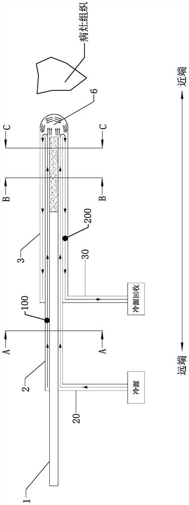 Cooling sleeve and optical fiber conduit with same