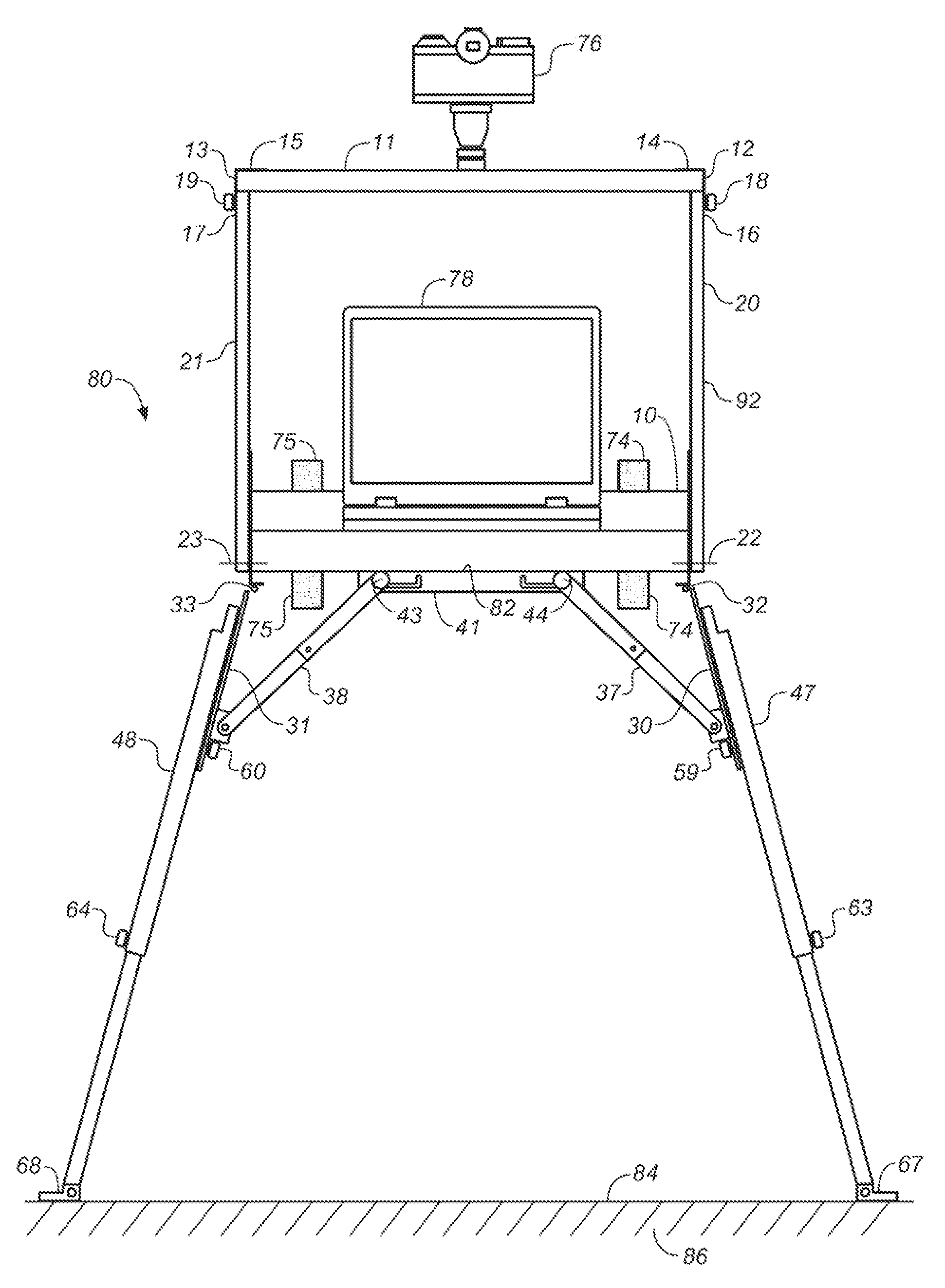 Portable, self-contained pc-camera workstation