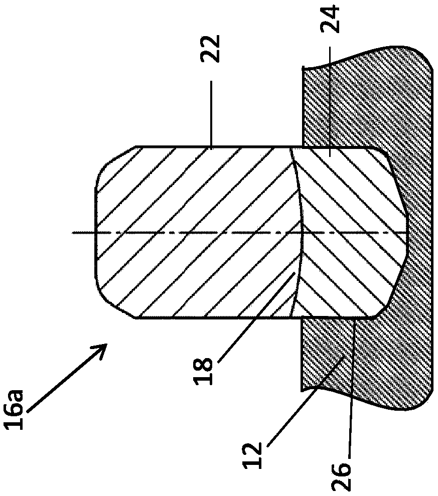 Wear-resistant element for a comminuting device