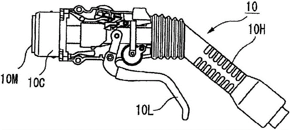 Arc discharge prevention connector