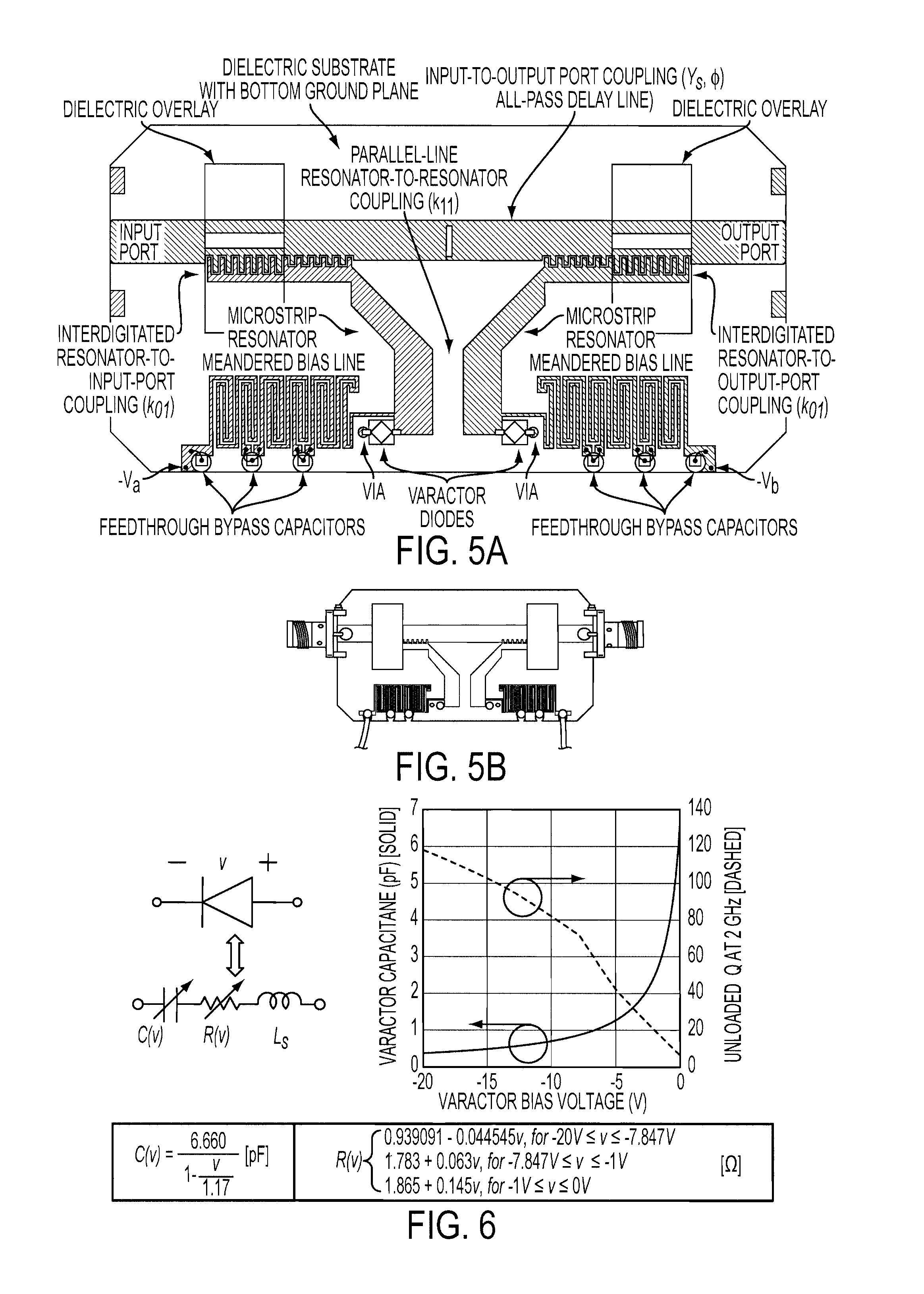 Frequency-agile frequency-selective variable attenuator