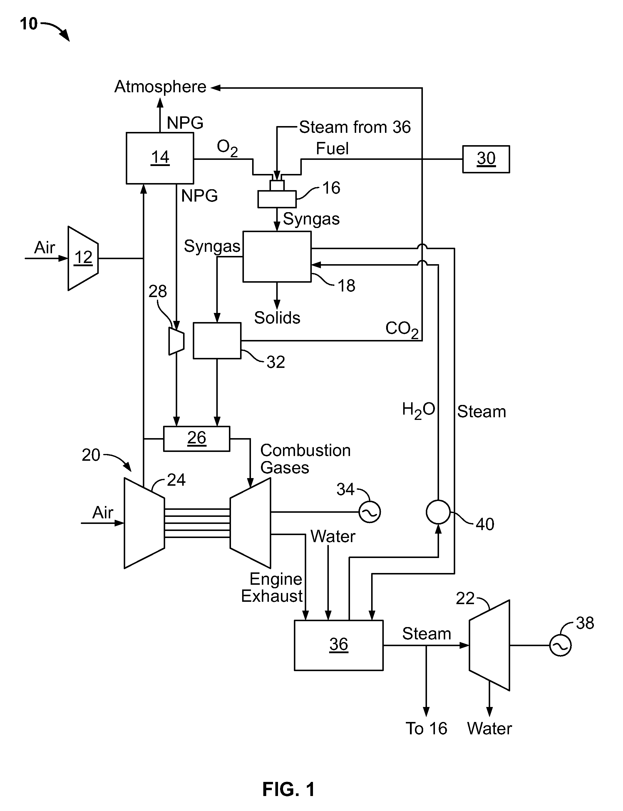 Method and apparatus for cooling syngas within a gasifier system