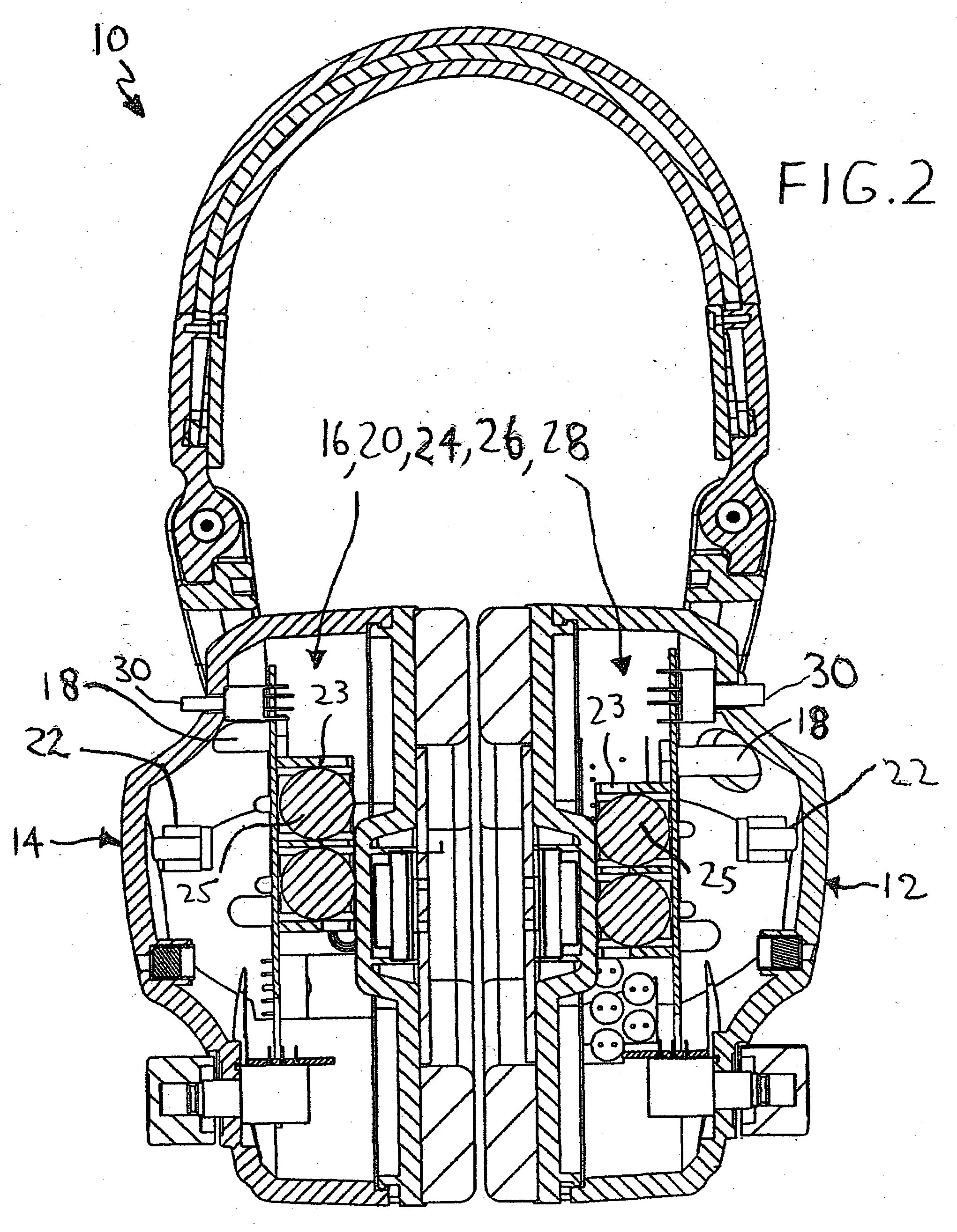 Manually switching dual-mode hearing protector
