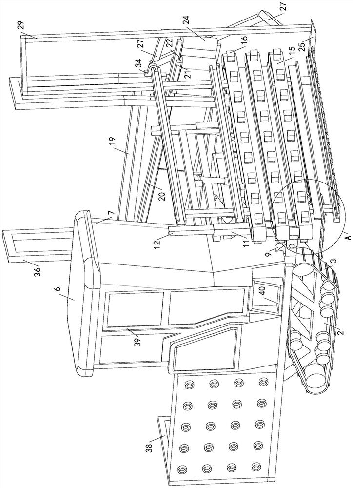 Reed combine harvester