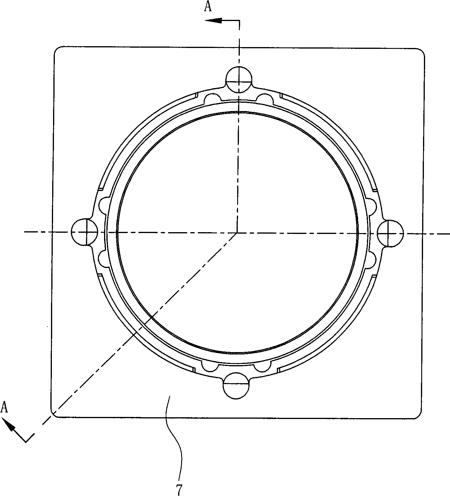 Reed for driving mechanism of camera lens