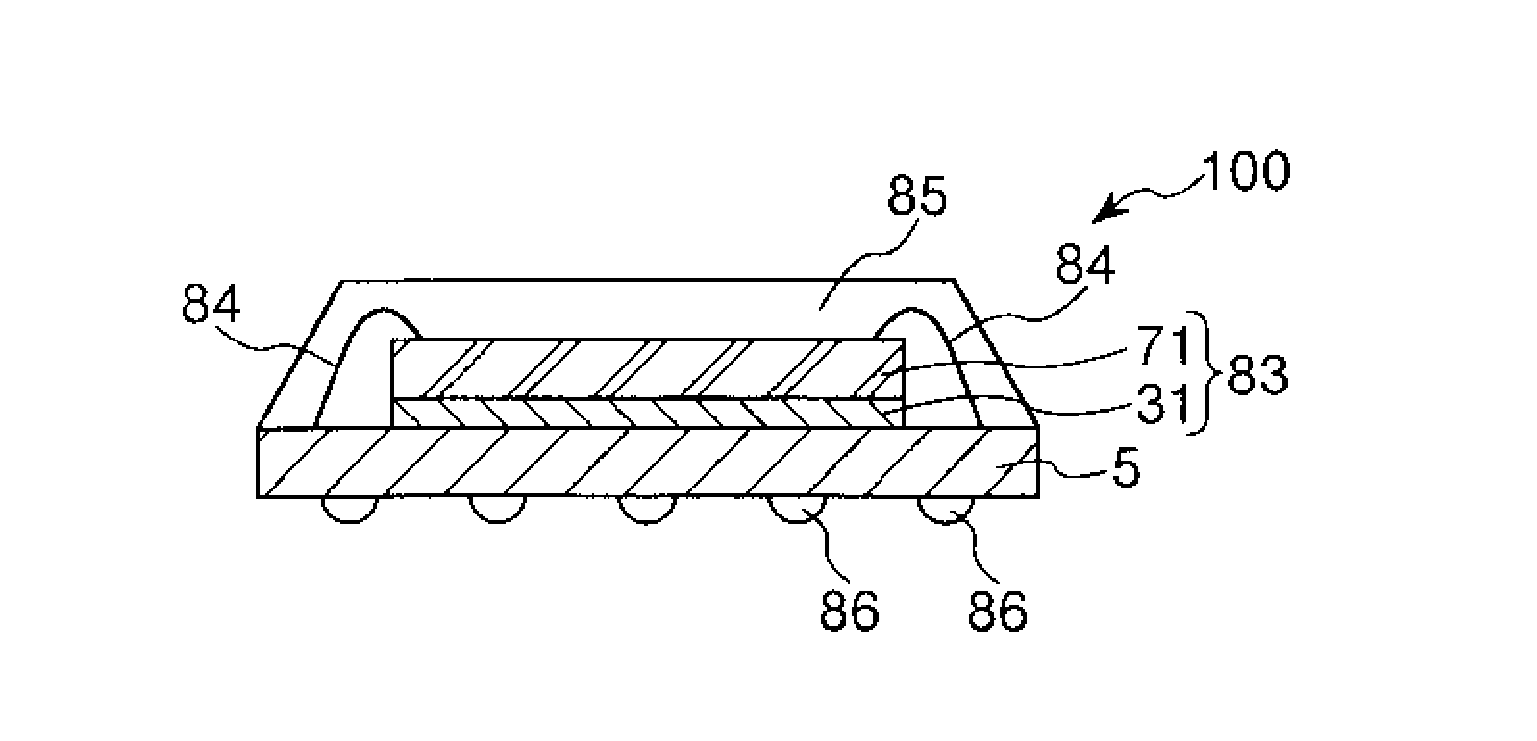 Film for semiconductor and semiconductor device manufacturing method