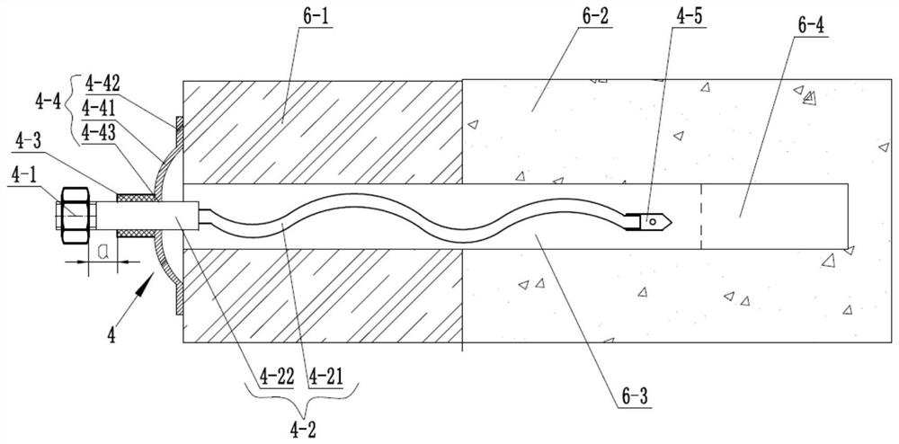 A composite protective structure for slopes