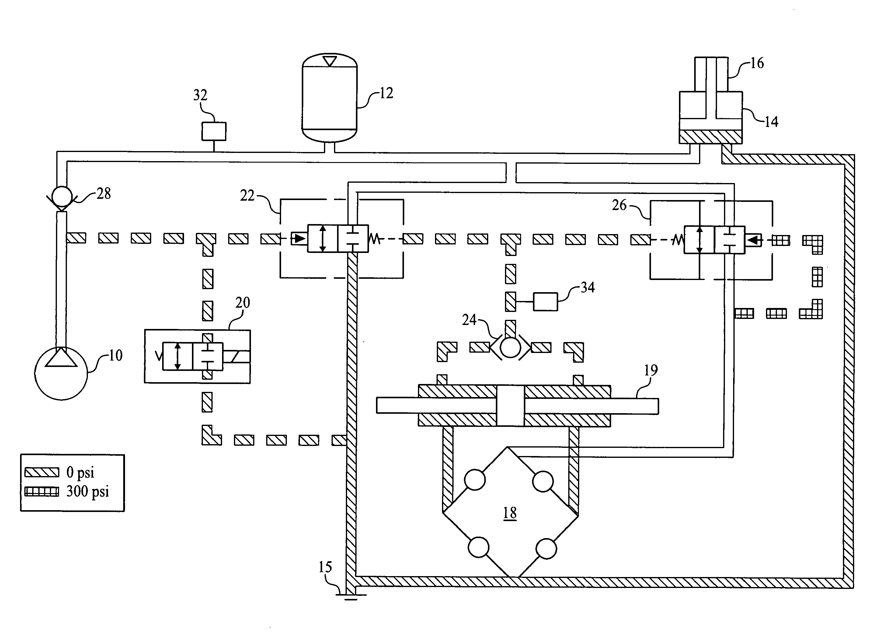 Fuel efficient hydraulic power steering