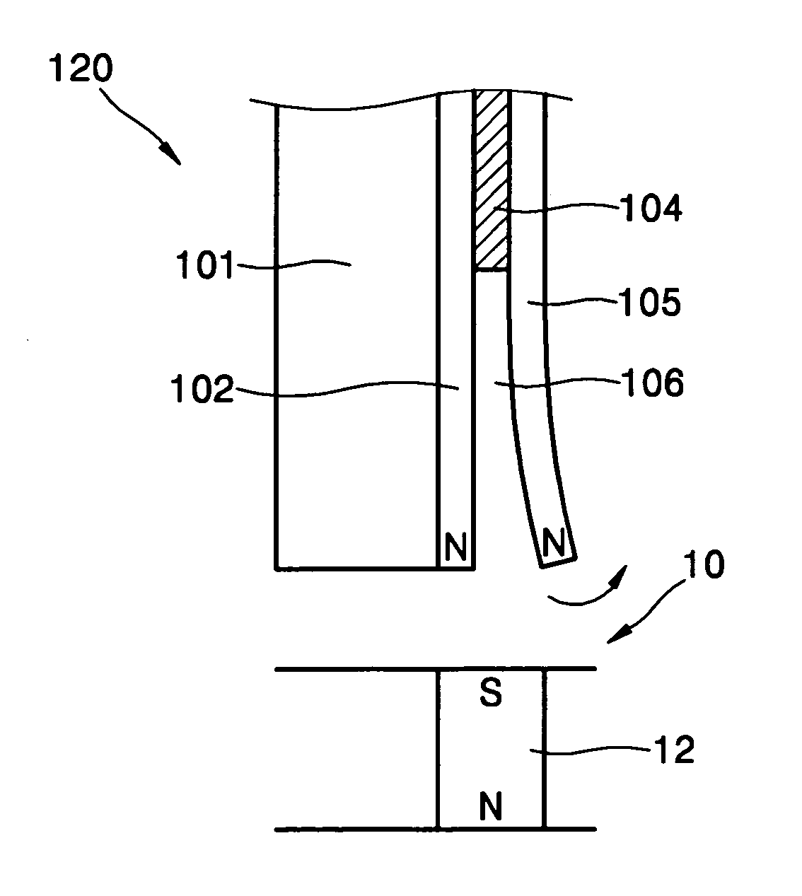 Digital magnetoresistance sensor