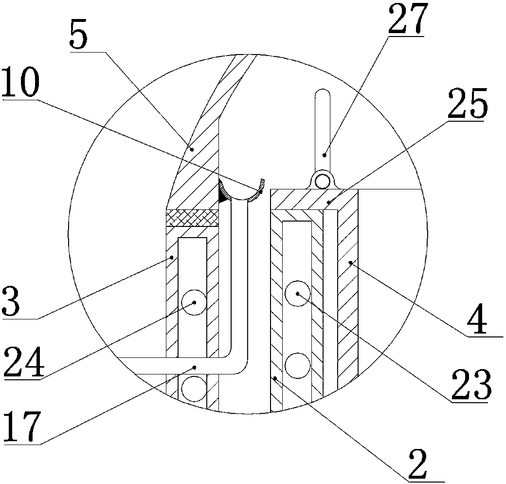 Combined type solid-state distillation device