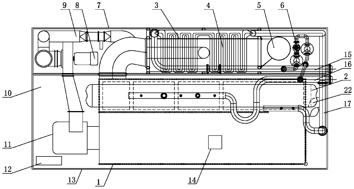 High-capacity mobile heat source and operation method thereof