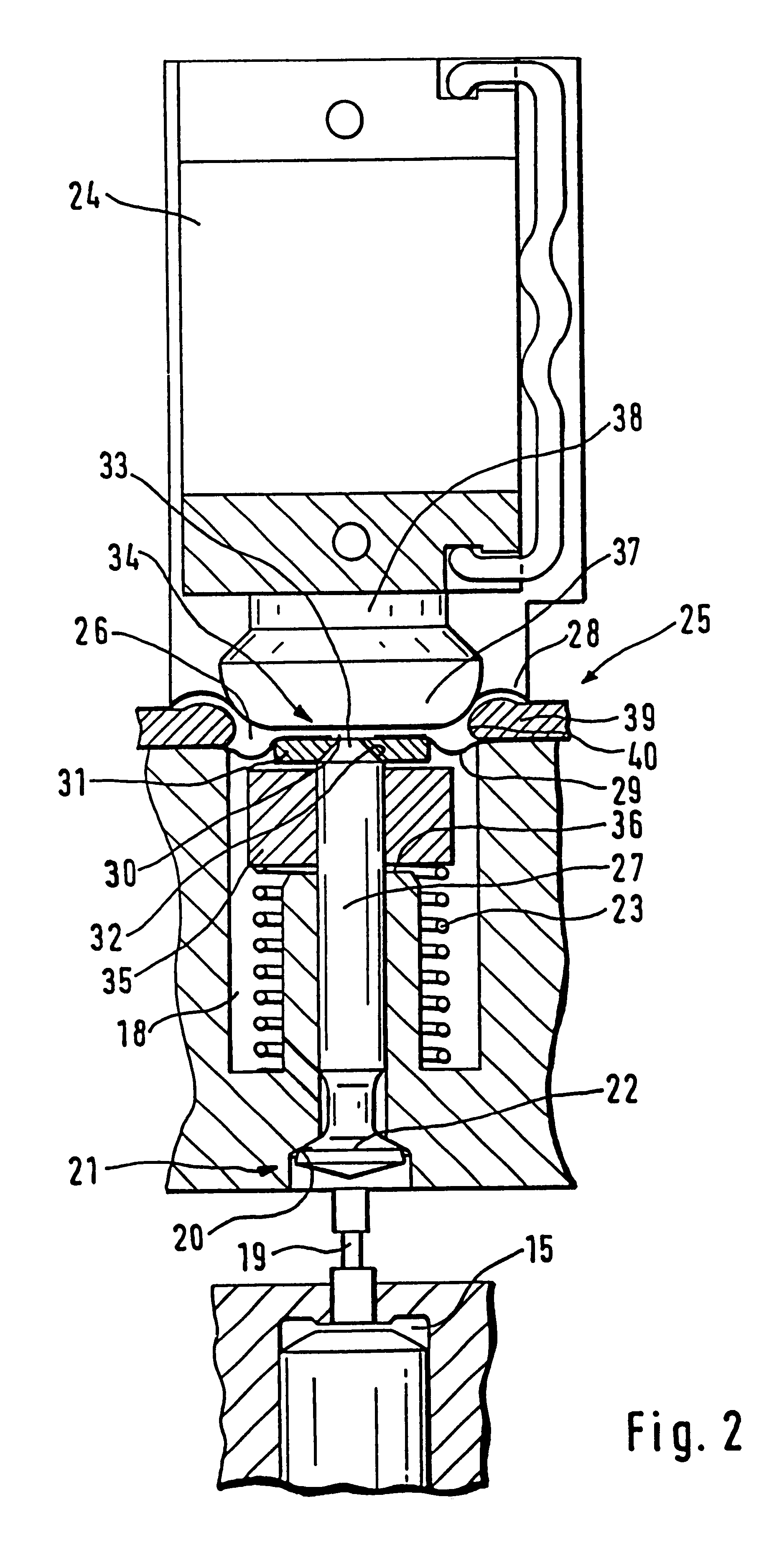 Piezoelectric actuated valve with membrane chamber