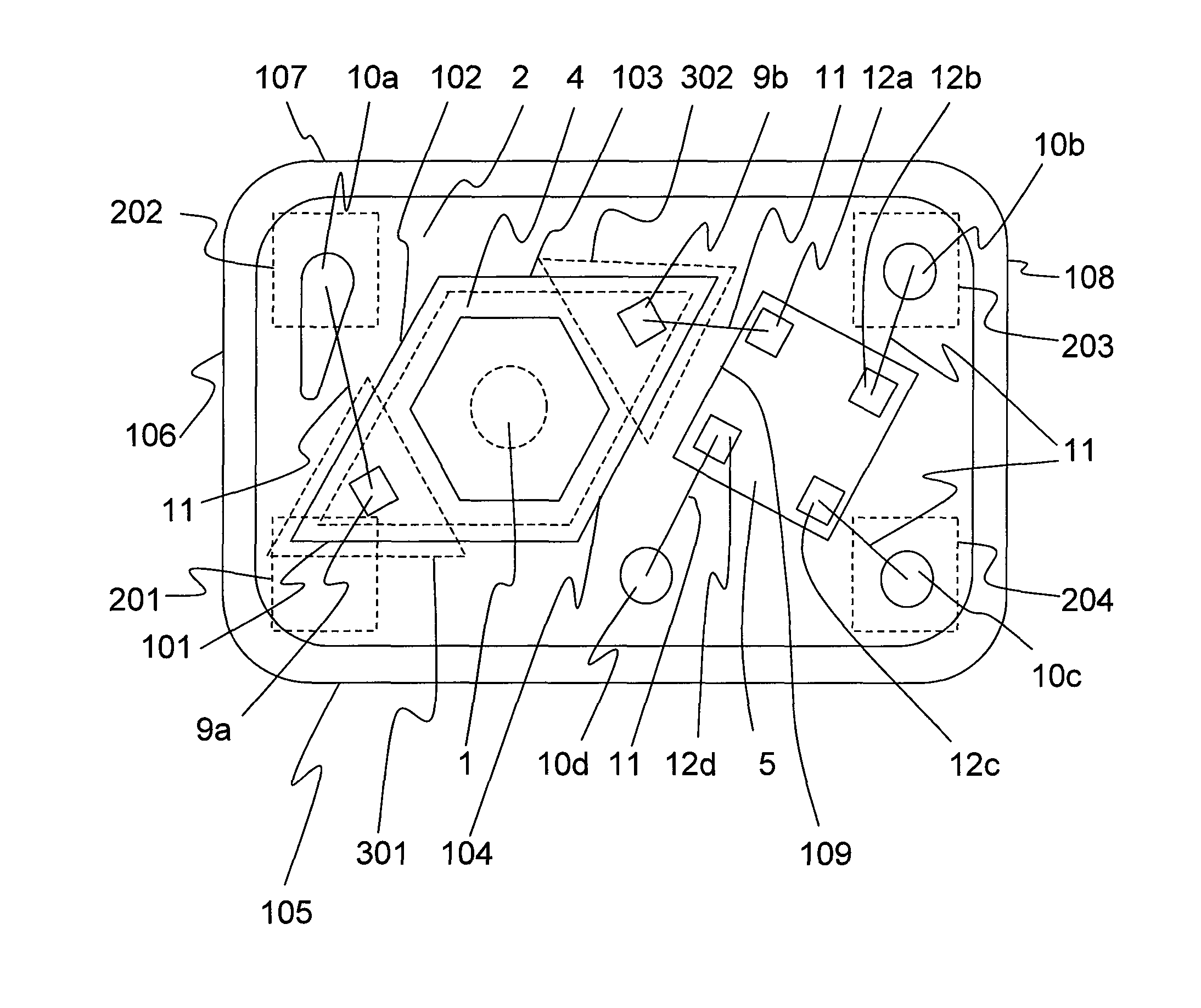 Piezoelectric body module and manufacturing method therefor