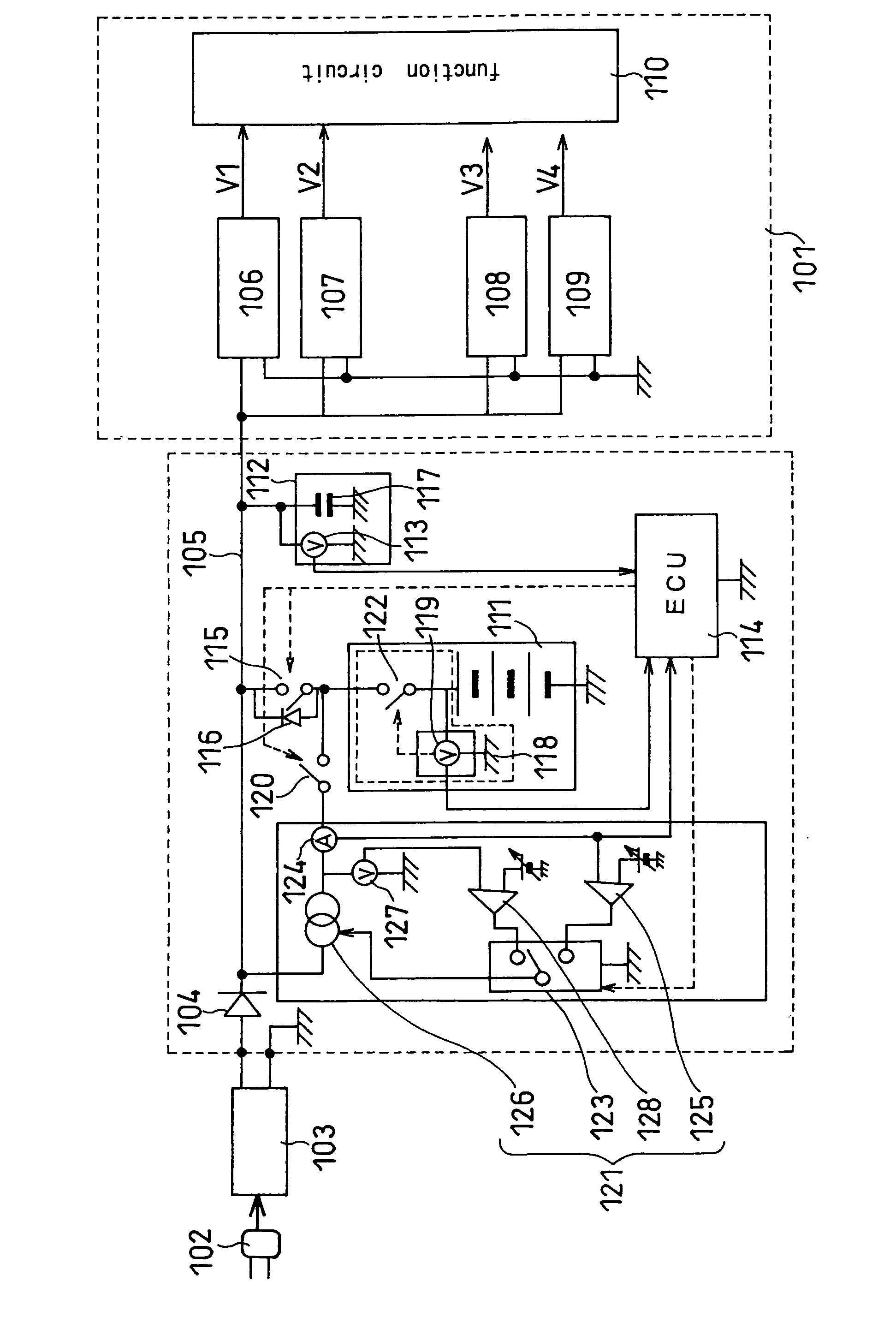 Lithium ion secondary battery and charge system therefor