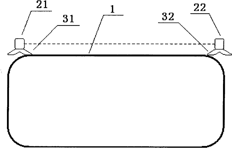 Stadium pressure alarm system