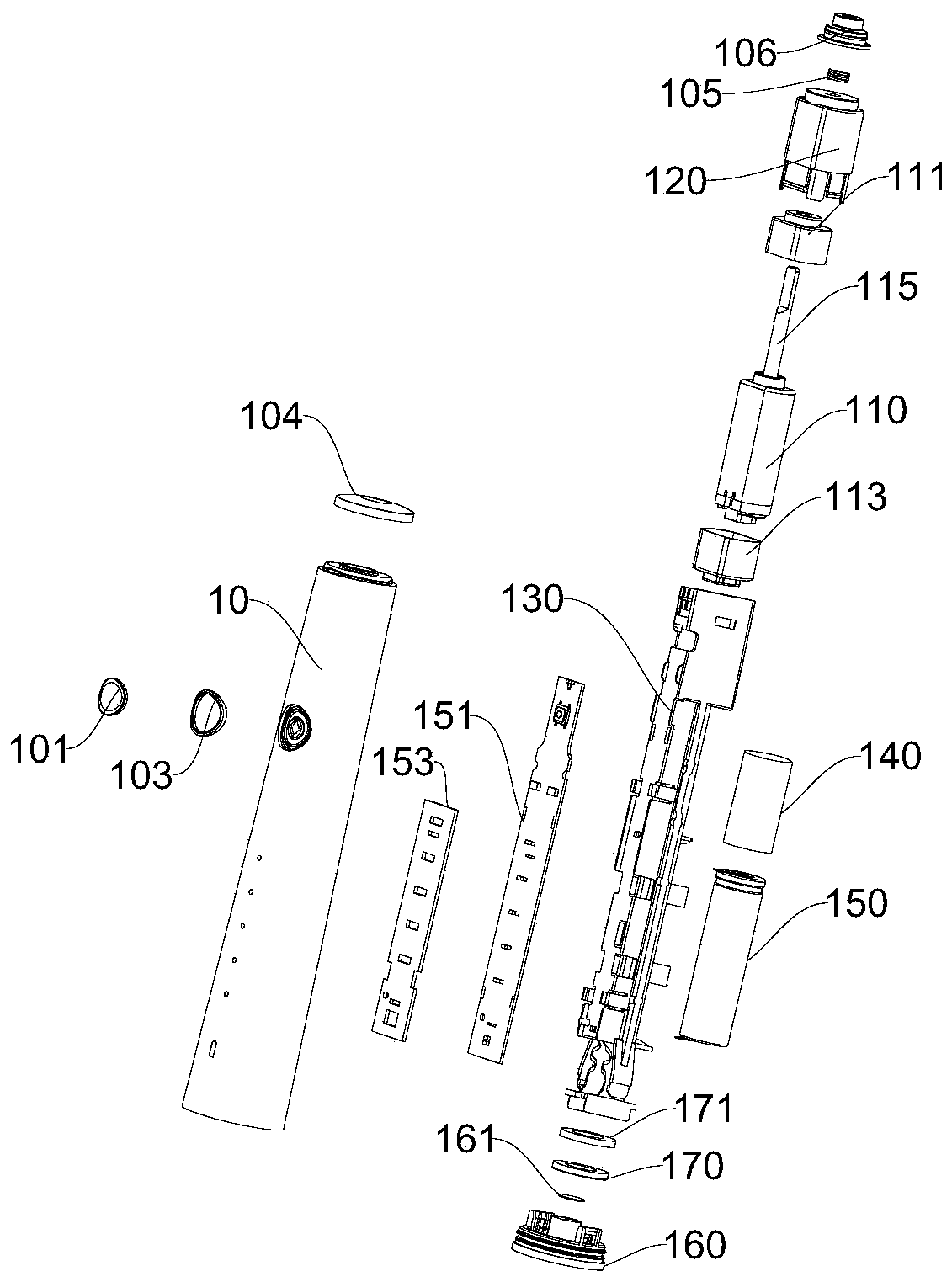 Shockproof electric toothbrush