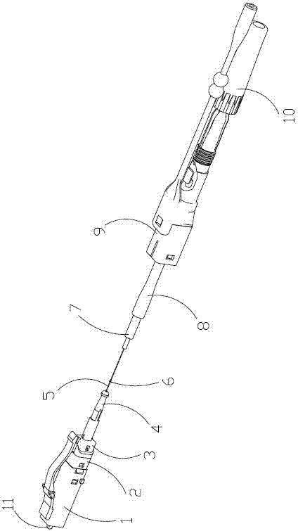 Hot-melt field-assembled optical fiber connector