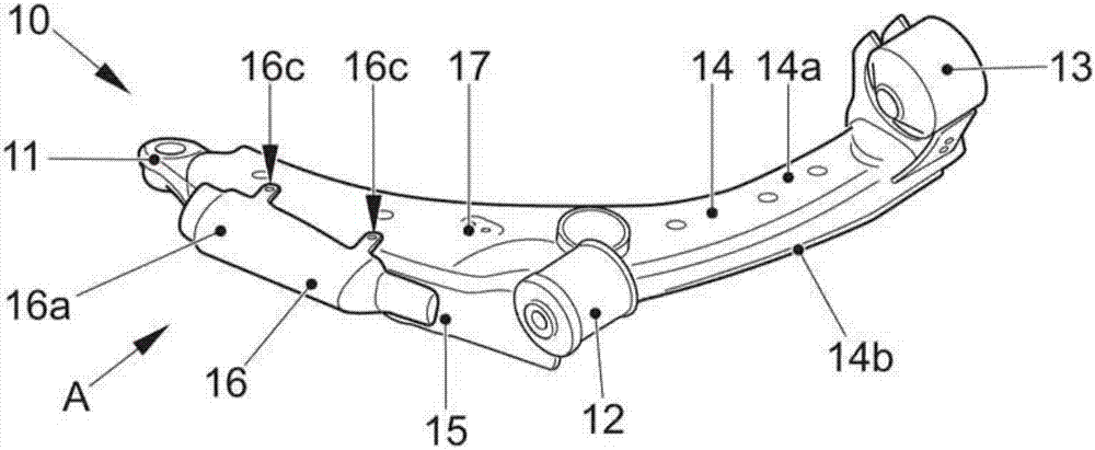Wheel-Guiding Strut For A Motor Vehicle