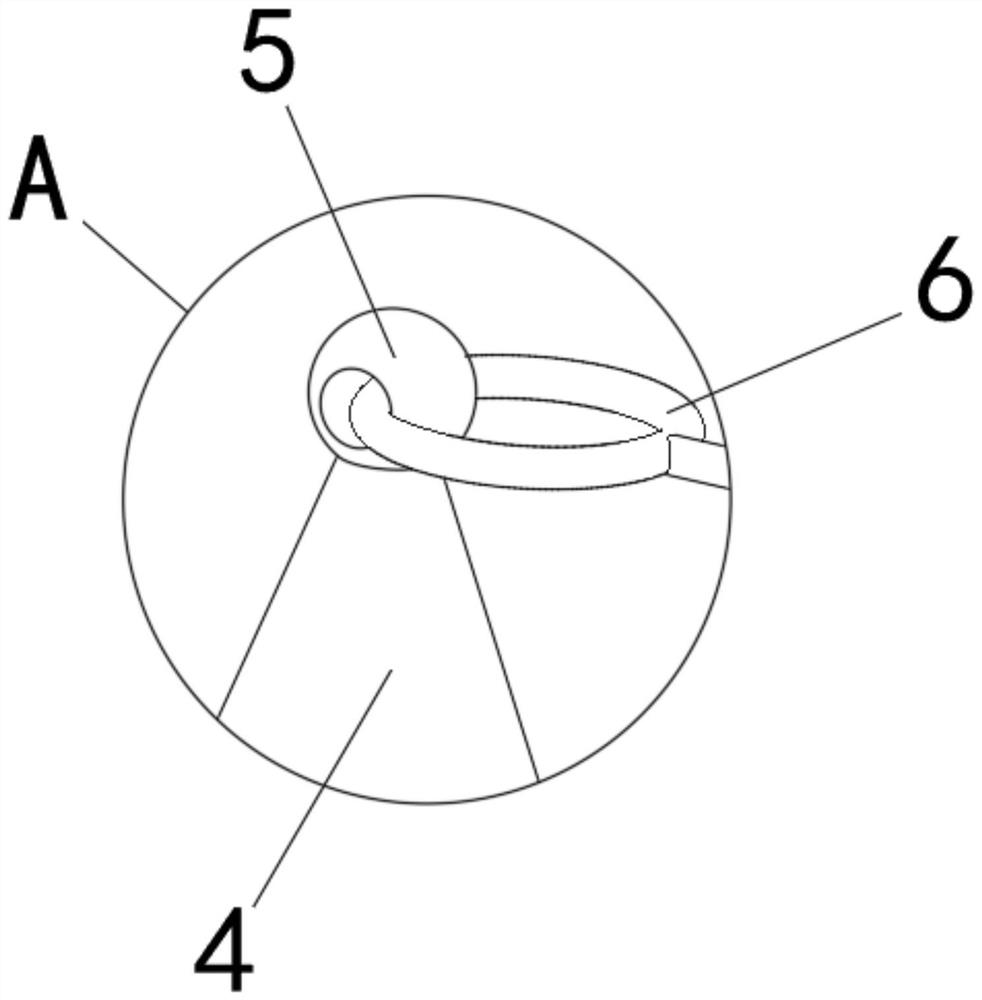 Simple and rapid detection device special for deformation of large bearing seat cast steel blank