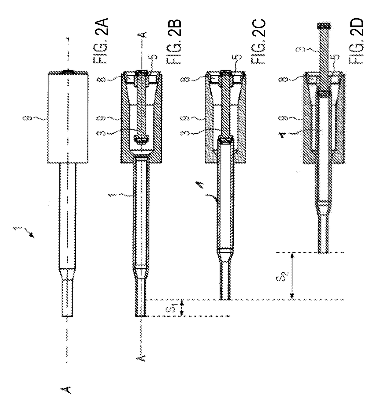 Method and device for filling of sausage sleeves