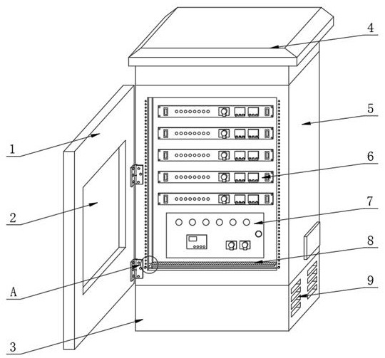 ZH-BFK type modular transformer air cooling intelligent control cabinet