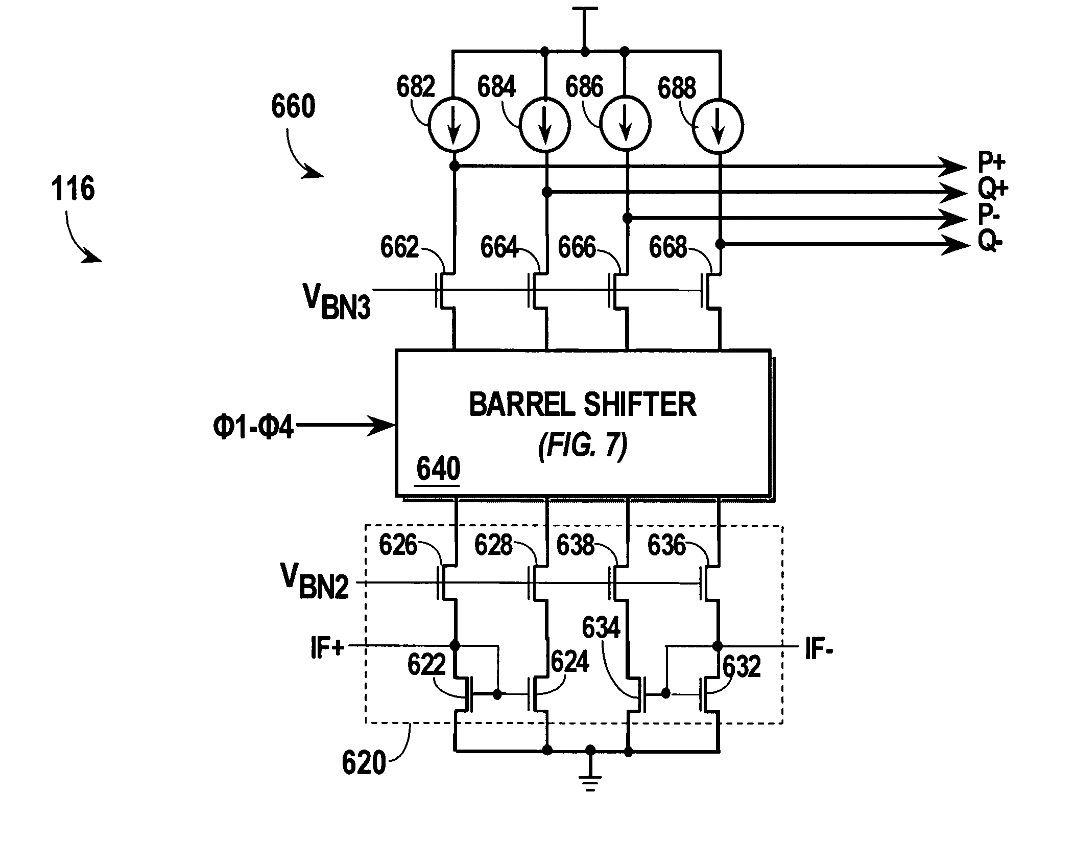 Low distortion quadrature mixer and method therefor