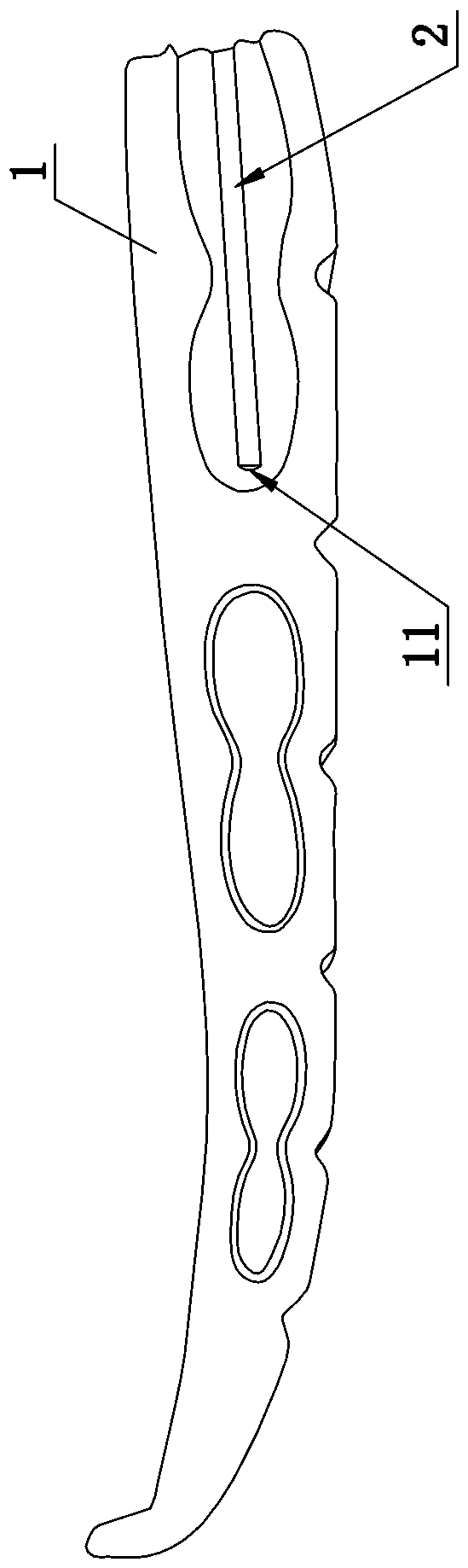 Shoe soles capable of customizing support property of shoe heels