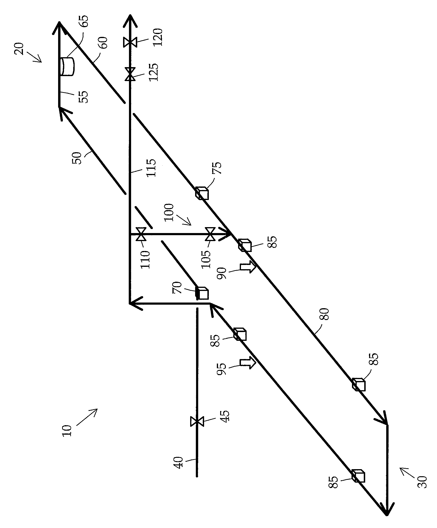 Multiphase mass flow metering system and method using density and volumetric flow rate determination