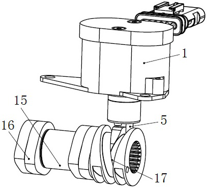 Electromagnetic actuator for variable valve lift camshaft and vehicle