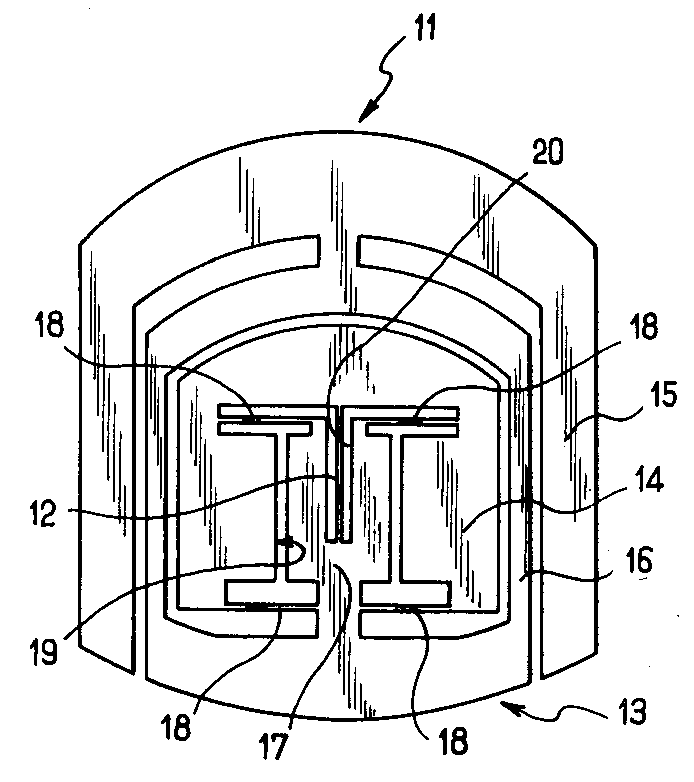 Compact inertial sensor